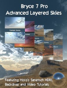 Bryce Download - Bryce 7 Pro Advanced Layered Skies