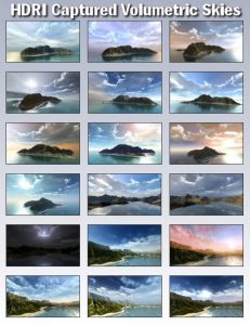 Bryce Download - Bryce 7 Pro HDRI Captured Volumetric Skies 1