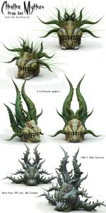 Bryce Download - Cthulhu Mythos Prop Set