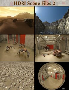 Bryce Download - HDRI Scene Files 2