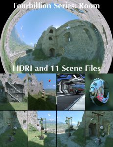 Bryce Download - Tourbillion Room HDRI and Scene Files